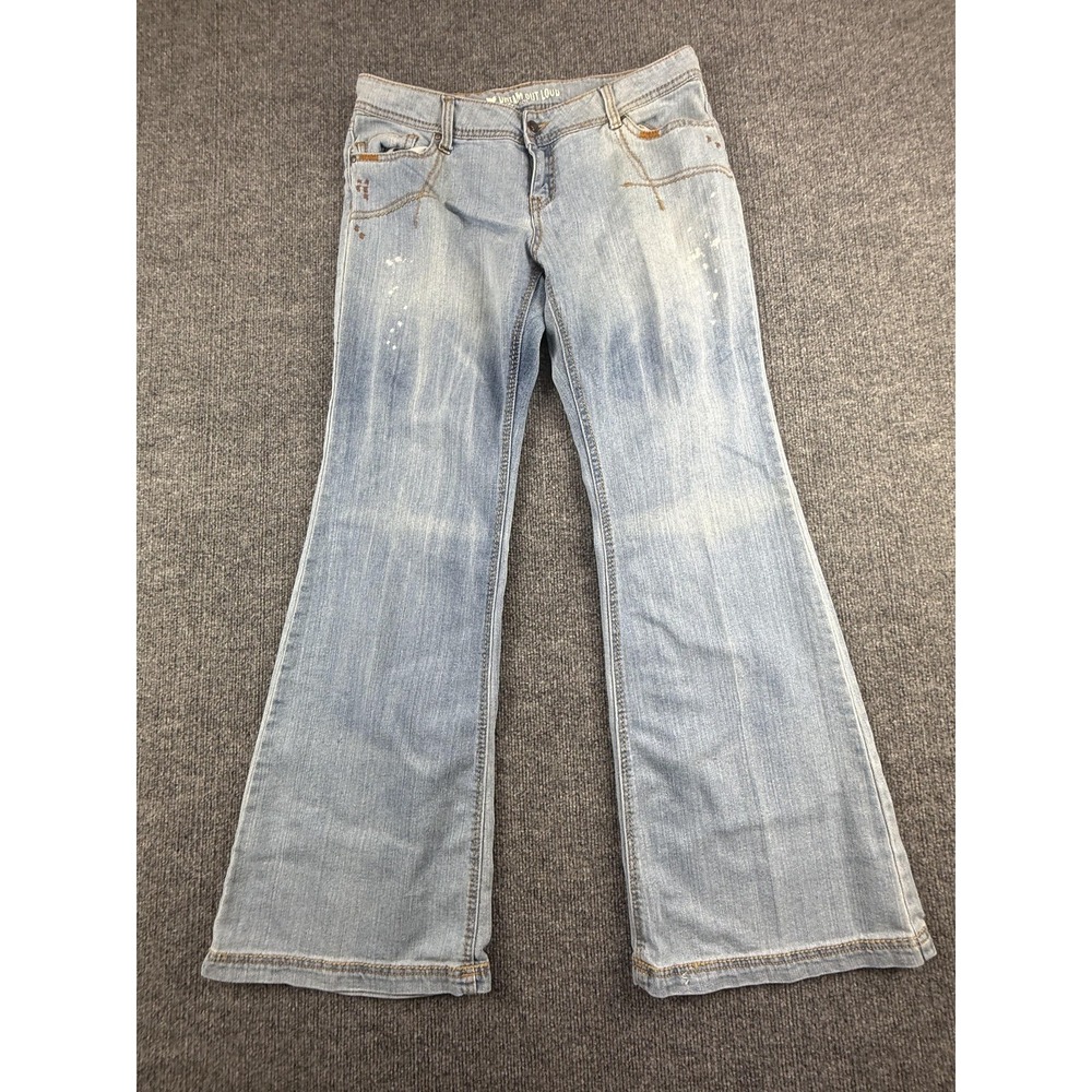 Dream Out Loud By Selena Gomez Jeans Juniors 13 Light Wash Flare Stretch Denim